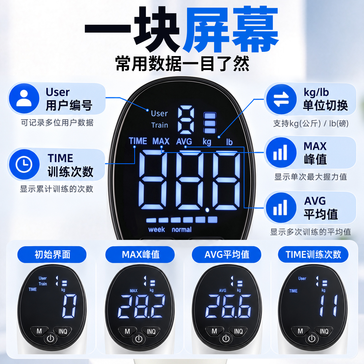 电子握力计