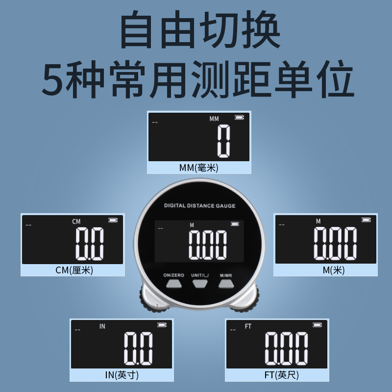 数显滚轮尺