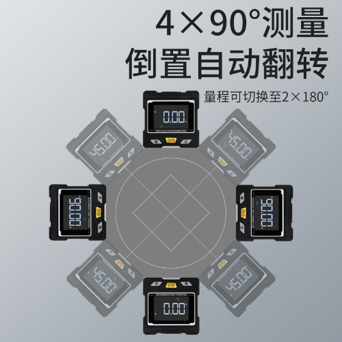 翻盖数显倾角盒